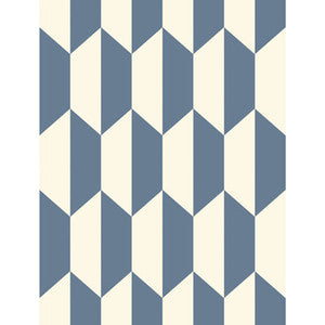 Cole & Son Wallpaper Tile Blue And White