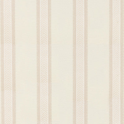 G P & J Baker Fabric Kerris Stripe Ivory/Stone