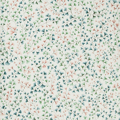 Cole & Son Wallpaper Maidenhair Petrol/Blush/M