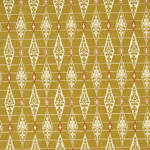 G P & J Baker Fabric Cranley Lime/Or