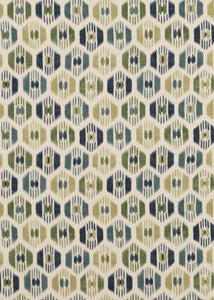 Baker Lifestyle Fabric Caribana Peacock