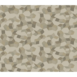 Cole & Son Wallpaper Ingot Stone & Gilver