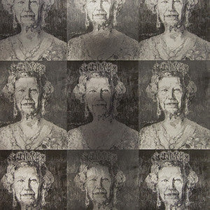 Lee Jofa Modern Wallpaper Hm Glam Silver/Charcoal