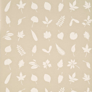Baker Lifestyle Wallpaper Tumbling Leaves Linen
