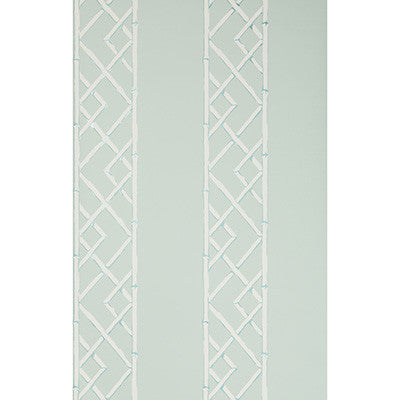 Kravet Wallpaper Latticework Aqua