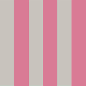 Cole & Son Wallpaper Glastonbury Str Pink+Linen