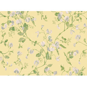 Cole & Son Wallpaper Sweet Pea Yellow