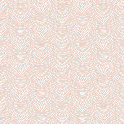 Cole & Son Wallpaper Feather Fan Plaster Pink