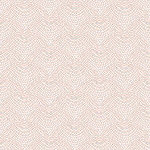 Cole & Son Wallpaper Feather Fan Plaster Pink