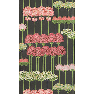 Cole & Son Wallpaper Allium Coral/L Green/Char