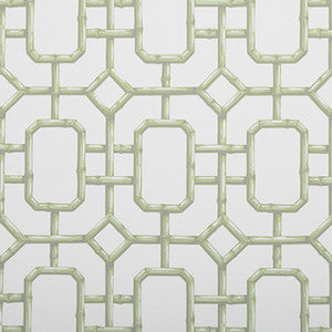 Kravet Wallpaper Bambu Fret Celery