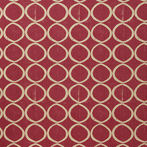 Lee Jofa Fabric Circles Berry