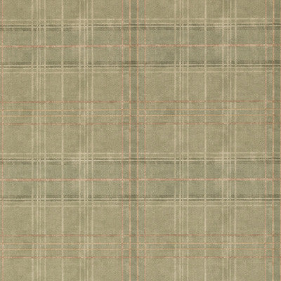 Mulberry Wallpaper Shetland Plaid Lovat