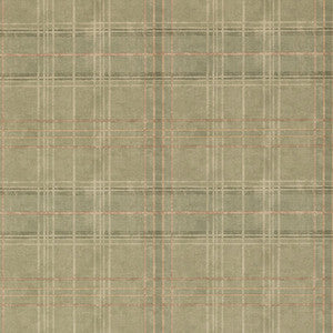 Mulberry Wallpaper Shetland Plaid Lovat