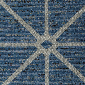 Winfield Thybony Wallpaper Radius Trellis Azure
