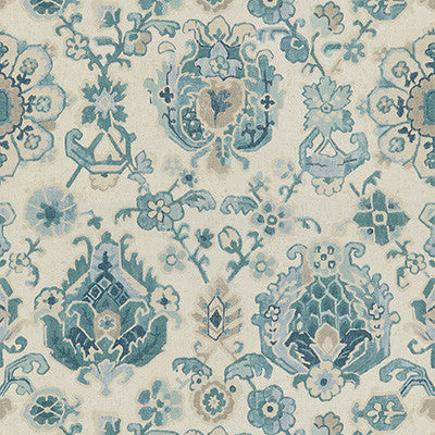 Kravet Fabric Saroukrug Aquamarine