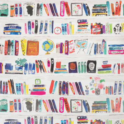 Kravet Wallpaper Bella Books Confetti