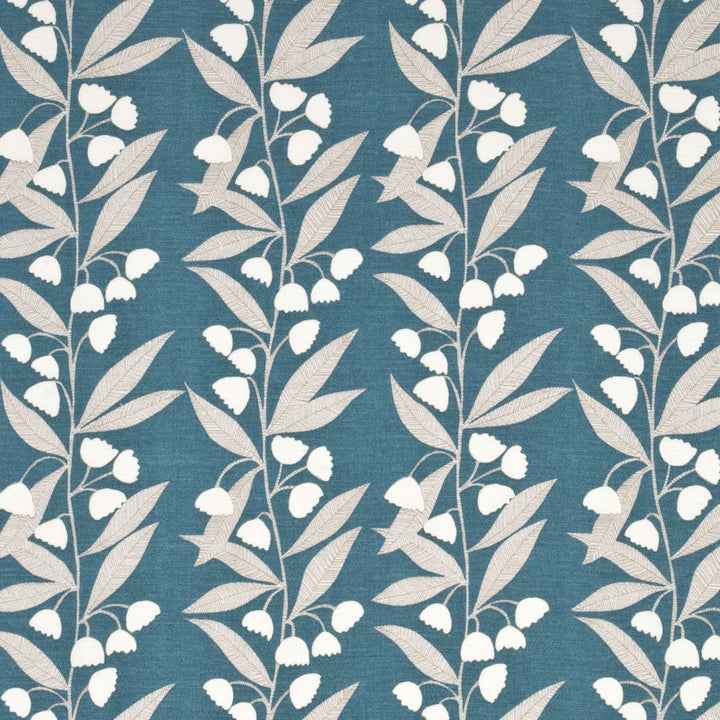 Baker Lifestyle Fabric Bell Flower Teal