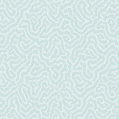 Cole & Son Wallpaper Coral Print Room Blue