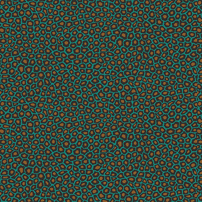 Cole & Son Wallpaper Senzo Spot Petrol