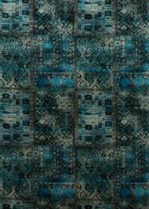 G P & J Baker Fabric Rio Indigo