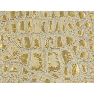 Kravet Fabric Gator White Gold