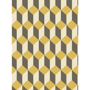 Cole & Son Wallpaper Delano Yellow And Black