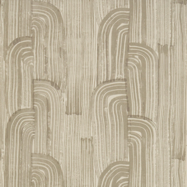 Lee Jofa Modern Wallpaper Crescent Paper Taupe/Putty