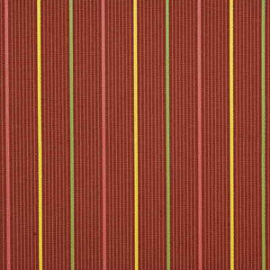 G P & J Baker Fabric Wolsey Stripe Ruby