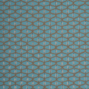 Baker Lifestyle Wallpaper Coffee Bean Teal/Silver