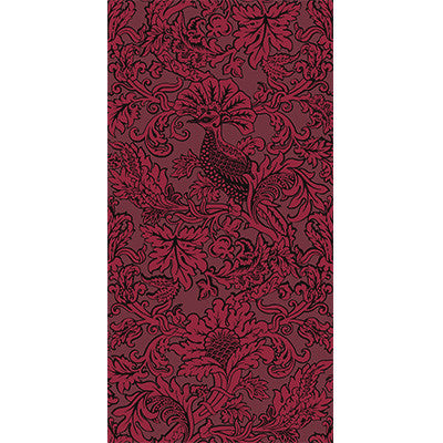 Cole & Son Wallpaper Balabina Velvet Red