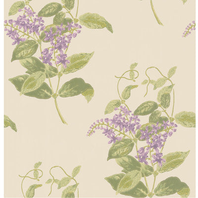 Cole & Son Wallpaper Madras Violet Olive & Lavender