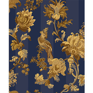 Cole & Son Wallpaper Zerzura Royal Blue & Gold