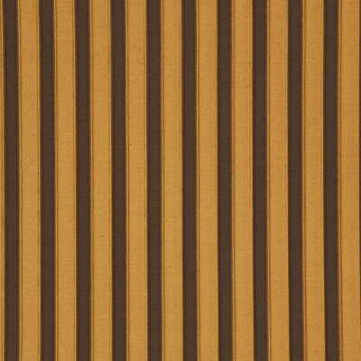 G P & J Baker Fabric Pleated Stripe Chocolate/Bronze