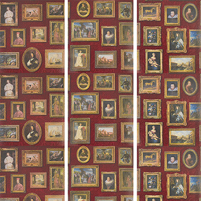 Kravet Wallpaper Gallery Red