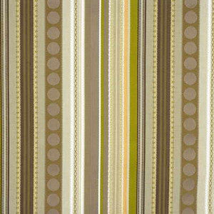 Mulberry Fabric Braided Stripe Taupe/Stone/Lime