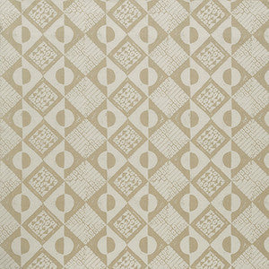 Lee Jofa Fabric Circles And Squares Off White