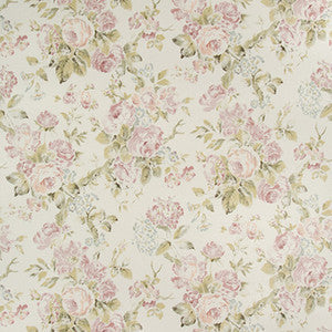 Lee Jofa Wallpaper Garden Roses Wp Lilac/Moss