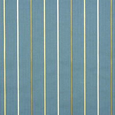 G P & J Baker Fabric Wolsey Stripe Powder Blue