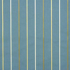 G P & J Baker Fabric Wolsey Stripe Powder Blue