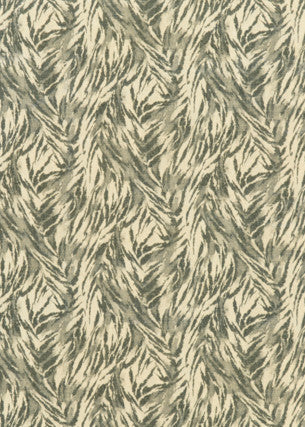 G P & J Baker Fabric Tiger Tiger White