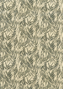 G P & J Baker Fabric Tiger Tiger White