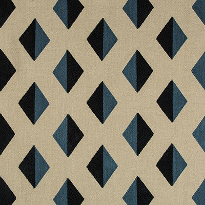 Kravet Fabric Barroco Boucle Denim