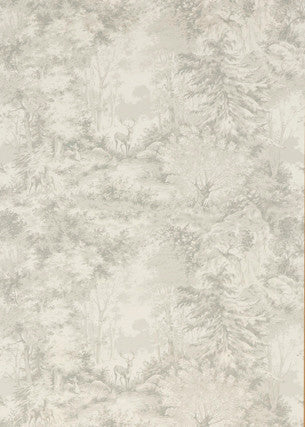 Mulberry Wallpaper Torridon Silver/Grey