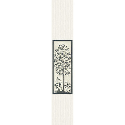 Cole & Son Wallpaper Trees Of Eden/Life Charcoal & Parchment