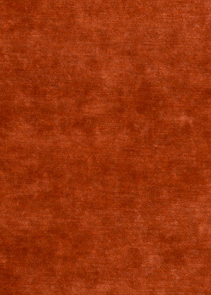 G P & J Baker Fabric King'S Velvet Amber