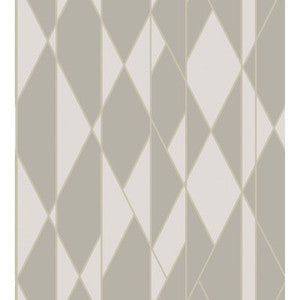 Cole & Son Wallpaper Oblique Grey And White