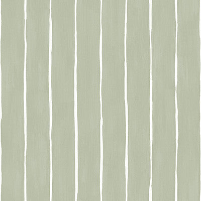 Cole & Son Wallpaper Marquee Stripe Soft Olive