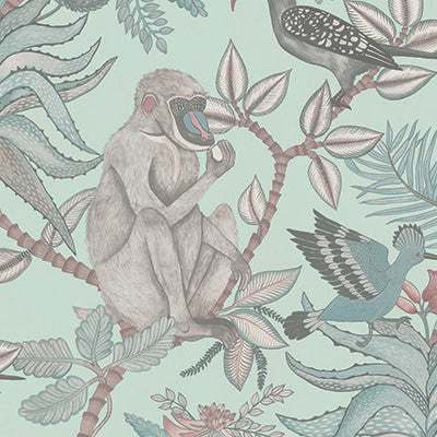 Cole & Son Wallpaper Savuti Duck Egg
