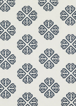 G P & J Baker Fabric Kersloe Indigo